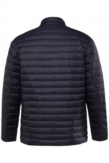 Boston Park 416 Steppelt dzseki állógallérral Sötétkék - Kabátok - Nagyméretű Kabátok - 2XL-8XL
