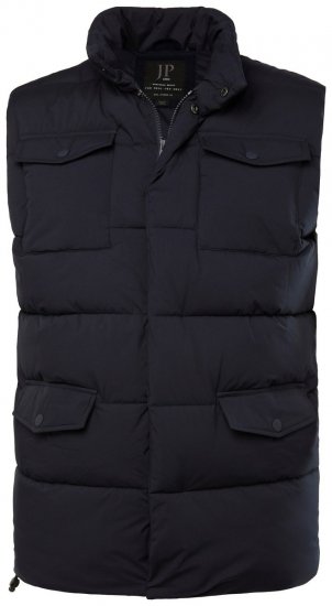 JP1880 834648 Mellény steppelt állógallérral Sötétkék - Kabátok - Nagyméretű Kabátok - 2XL-8XL