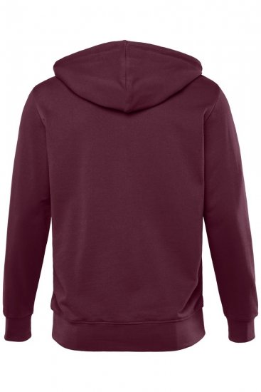 Men+ 851 Kapucnis pulóver cipzárral Szilva - Pulóverek & kapucnis pulóverek - Pulóverek & Kapucnis pulóver 2XL-12XL
