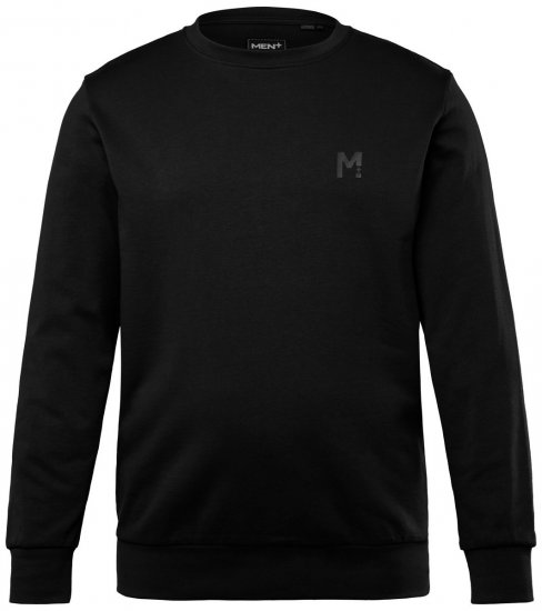 Men+ 865 Pulóver Fekete - Pulóverek & kapucnis pulóverek - Pulóverek & Kapucnis pulóver 2XL-12XL