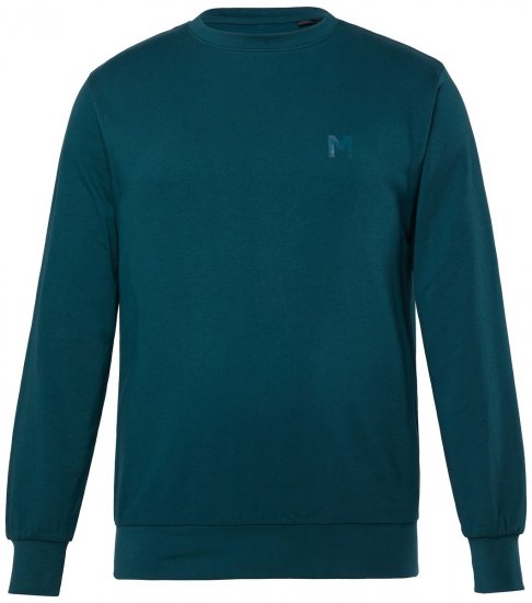 Men+ 865 Pulóver Sötétzöld - Pulóverek & kapucnis pulóverek - Pulóverek & Kapucnis pulóver 2XL-12XL