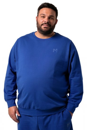 Men+ 865 Pulóver Kobaltkék - Pulóverek & kapucnis pulóverek - Pulóverek & Kapucnis pulóver 2XL-12XL