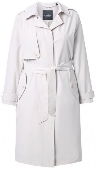 Ulla Popken 834990 Ballonkabát Taupe - Kabátok - Női plus size kabátok