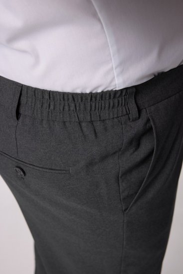 Men+ 066 Porto Öltönynadrág bellyfit Szürke - Öltönyök - Nagyméretű öltönyök