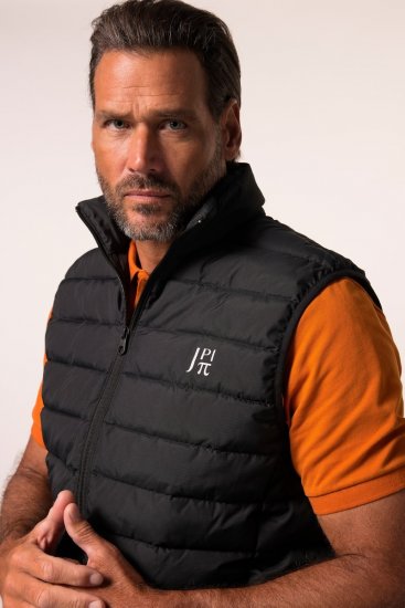 Jay-Pi 835324 Összehajtható steppelt mellény Fekete - Kabátok - Nagyméretű Kabátok - 2XL-8XL