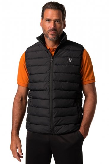 Jay-Pi 835324 Összehajtható steppelt mellény Fekete - Kabátok - Nagyméretű Kabátok - 2XL-8XL
