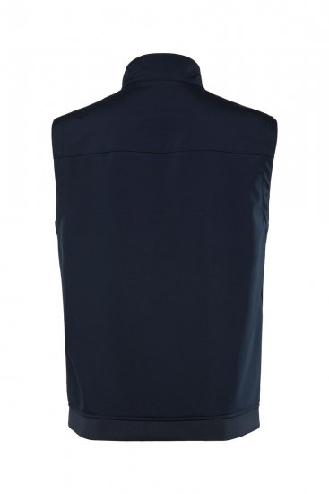 Men+ 414 Softshell mellény állógallérral Sötétkék - Kabátok - Nagyméretű Kabátok - 2XL-8XL