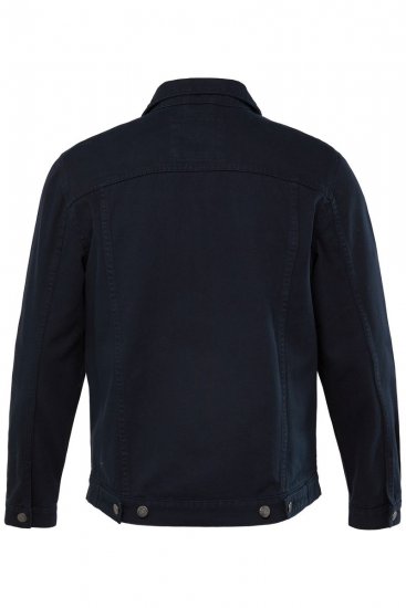 Men+ 446 Farmerdzseki mellzsebekkel Sötétkék - Kabátok - Nagyméretű Kabátok - 2XL-8XL