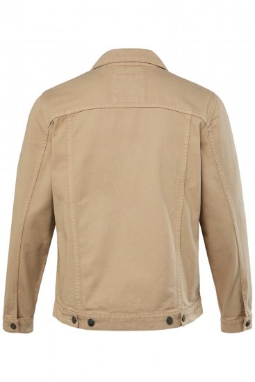 Men+ 446 Farmerdzseki mellzsebekkel Homok - Kabátok - Nagyméretű Kabátok - 2XL-8XL
