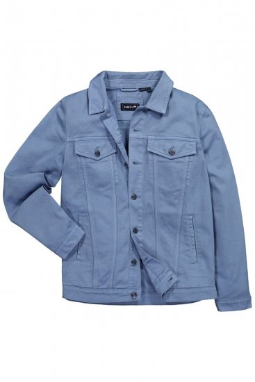 Men+ 446 Farmerdzseki mellzsebekkel Denimkék - Kabátok - Nagyméretű Kabátok - 2XL-8XL