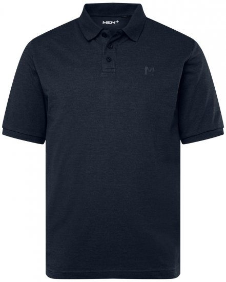 Men+ 256 Galléros póló Sötétkék - Pólóingek - Galléros Pólók 2XL-8XL - Pólóingek 2XL-8XL