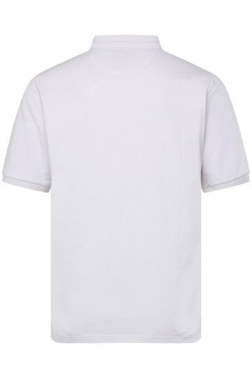 Men+ 256 Galléros póló Fehér - Pólóingek - Galléros Pólók 2XL-8XL - Pólóingek 2XL-8XL