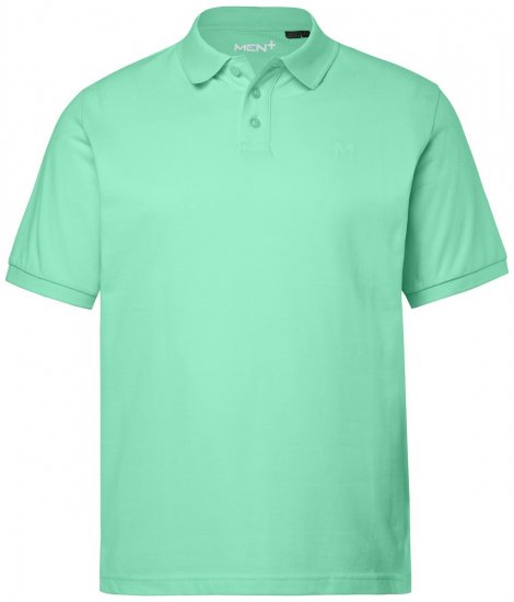 Men+ 256 Galléros póló Kékeszöld - Pólóingek - Galléros Pólók 2XL-8XL - Pólóingek 2XL-8XL