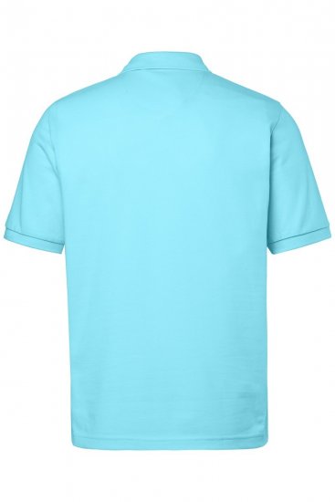 Men+ 256 Galléros póló Világos türkiz - Pólóingek - Galléros Pólók 2XL-8XL - Pólóingek 2XL-8XL