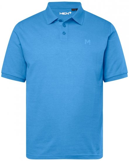 Men+ 256 Galléros póló Égkék - Pólóingek - Galléros Pólók 2XL-8XL - Pólóingek 2XL-8XL
