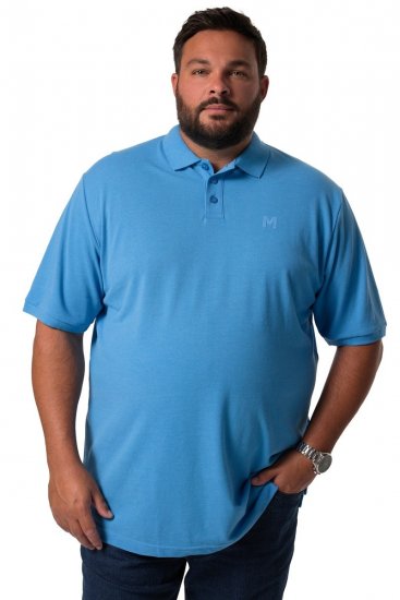 Men+ 256 Galléros póló Égkék - Pólóingek - Galléros Pólók 2XL-8XL - Pólóingek 2XL-8XL