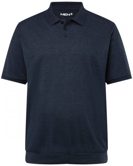 Men+ 264 Galléros póló bellyfit Sötétkék - Pólóingek - Galléros Pólók 2XL-8XL - Pólóingek 2XL-8XL