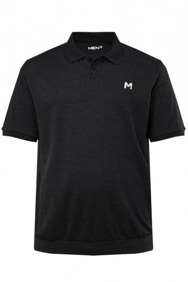 Men+ 266 Galléros póló bellyfit Fekete 2 db-os csomag - Pólóingek - Galléros Pólók 2XL-8XL - Pólóingek 2XL-8XL