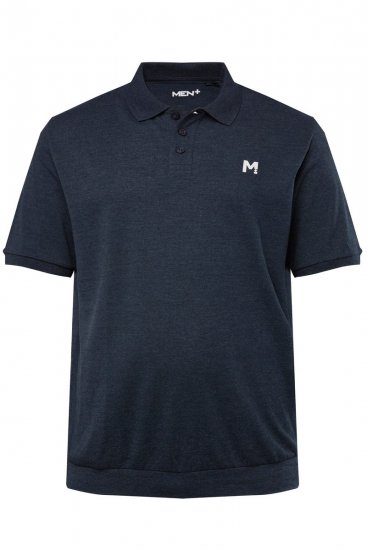 Men+ 266 Galléros póló bellyfit Sötétkék 2 db-os csomag - Pólóingek - Galléros Pólók 2XL-8XL - Pólóingek 2XL-8XL