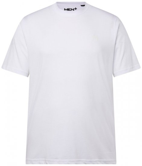 Men+ 276 Póló kerek nyakú Fehér - Pólók - Nagyméretű pólók - 2XL-14XL