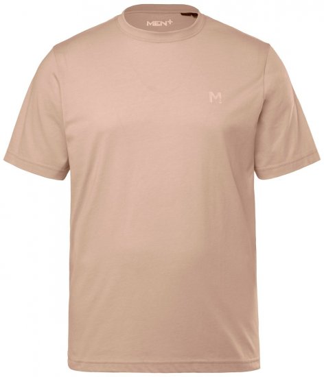 Men+ 276 Póló kerek nyakú Homok - Pólók - Nagyméretű pólók - 2XL-14XL