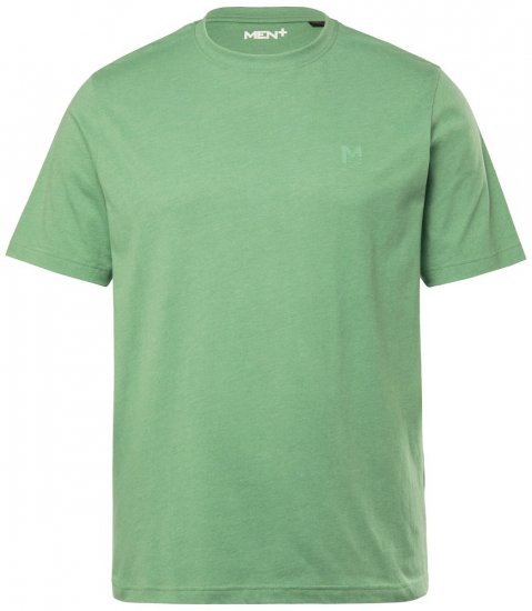 Men+ 276 Póló kerek nyakú Zöld - Pólók - Nagyméretű pólók - 2XL-14XL