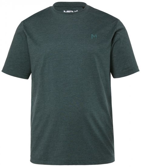 Men+ 276 Póló kerek nyakú Sötétzöld - Pólók - Nagyméretű pólók - 2XL-14XL