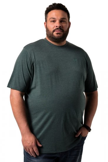 Men+ 276 Póló kerek nyakú Sötétzöld - Pólók - Nagyméretű pólók - 2XL-14XL