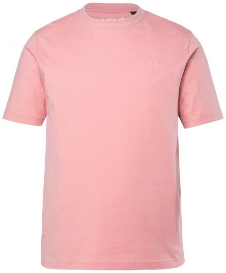 Men+ 276 Póló kerek nyakú Rózsaszín - Pólók - Nagyméretű pólók - 2XL-14XL