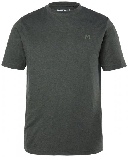 Men+ 276 Póló kerek nyakú Olívazöld - Pólók - Nagyméretű pólók - 2XL-14XL