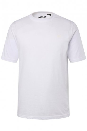 Men+ 285 Póló kerek nyakú Fehér 2 db-os csomag - Pólók - Nagyméretű pólók - 2XL-14XL