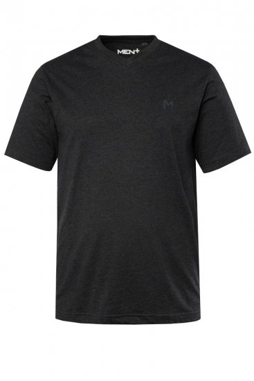 Men+ 299 Póló V-nyakú Fekete 2 db-os csomag - Pólók - Nagyméretű pólók - 2XL-14XL