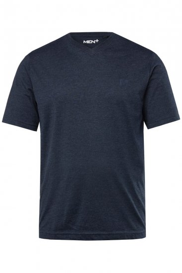 Men+ 299 Póló V-nyakú Sötétkék 2 db-os csomag - Pólók - Nagyméretű pólók - 2XL-14XL