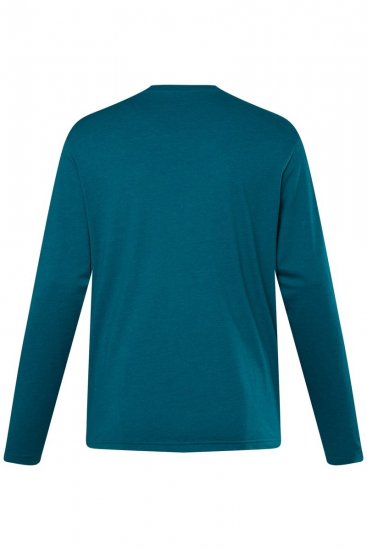 Men+ 307 Póló hosszú ujjú Szürkéskék - Pólók - Nagyméretű pólók - 2XL-14XL
