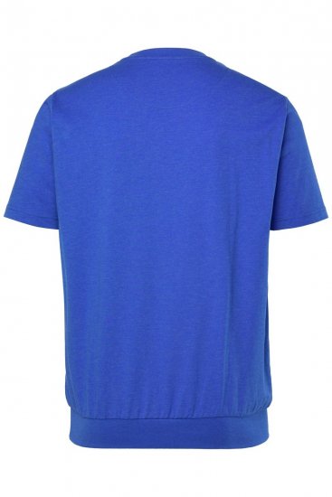 Men+ 308 Póló bellyfit Azúrkék - Pólók - Nagyméretű pólók - 2XL-14XL