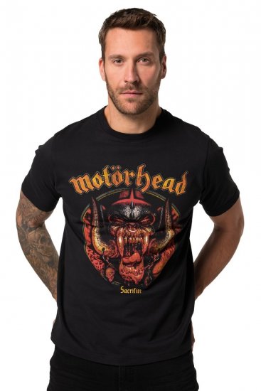 JP1880 Motörhead Sacrifice Band T-Shirt Black - Pólók - Nagyméretű pólók - 2XL-14XL