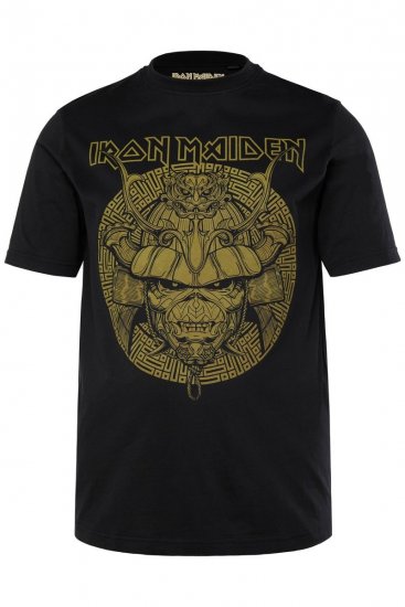 JP1880 Iron Maiden Samurai Eddie T-Shirt Black - Pólók - Nagyméretű pólók - 2XL-14XL