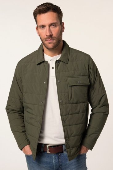 JP1880 Jacket Extra Light Dark Olive - Kabátok - Nagyméretű Kabátok - 2XL-8XL