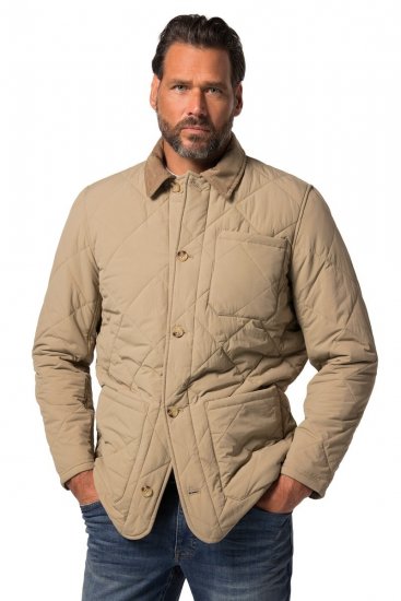 JP1880 836628 Steppelt dzseki western stílusban Sötétbézs - Kabátok - Nagyméretű Kabátok - 2XL-8XL