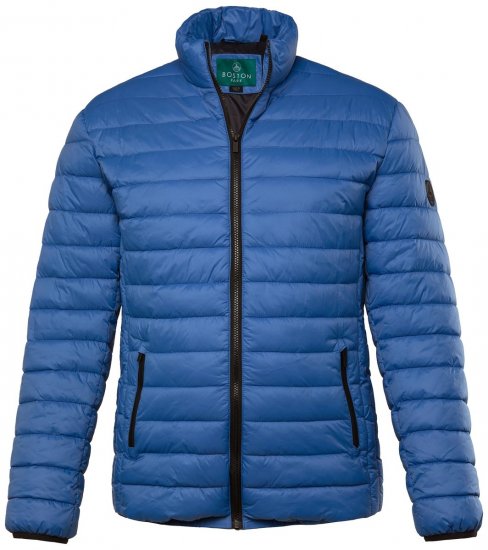 Boston Park 638 Steppelt dzseki bellyfit állógallérral Kobaltkék - Kabátok - Nagyméretű Kabátok - 2XL-8XL