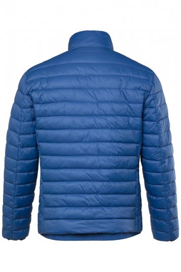 Boston Park 638 Steppelt dzseki bellyfit állógallérral Kobaltkék - Kabátok - Nagyméretű Kabátok - 2XL-8XL