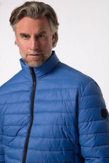 Boston Park 638 Steppelt dzseki bellyfit állógallérral Kobaltkék - Kabátok - Nagyméretű Kabátok - 2XL-8XL