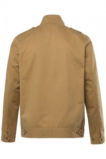 Men+ 641 Pamut dzseki állógallérral Camel - Kabátok - Nagyméretű Kabátok - 2XL-8XL