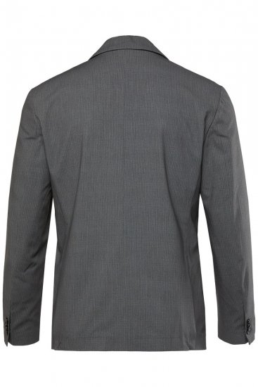 JP1880 Rimini Flexnamic Csíkos jersey zakó Sötétszürke - Öltönyök - Nagyméretű öltönyök