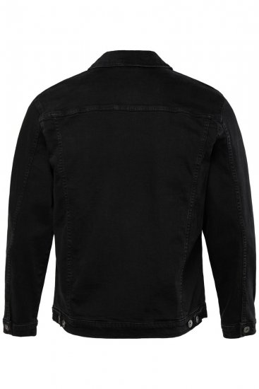JP1880 836791 Farmerdzseki négy zsebbel Fekete - Kabátok - Nagyméretű Kabátok - 2XL-8XL