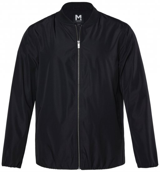 Men+ 823 Ultrakönnyű bomber dzseki bellyfit Fekete - Kabátok - Nagyméretű Kabátok - 2XL-8XL