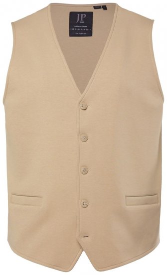 JP1880 New York Flexnamic Jersey mellény Bézs - Öltönyök - Nagyméretű öltönyök