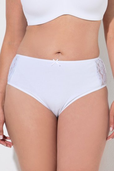 Ulla Popken 837353 Alsók csipkével 3 db Bézs - Alsók - 