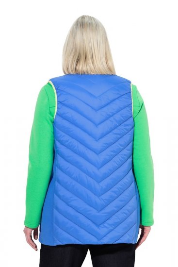 Ulla Popken 837409 Steppelt HYPRAR mellény Kék - Mellények - 