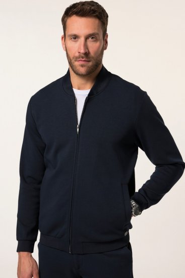 JP1880 Jersey Blouson New York Navy - Kabátok - Nagyméretű Kabátok - 2XL-8XL